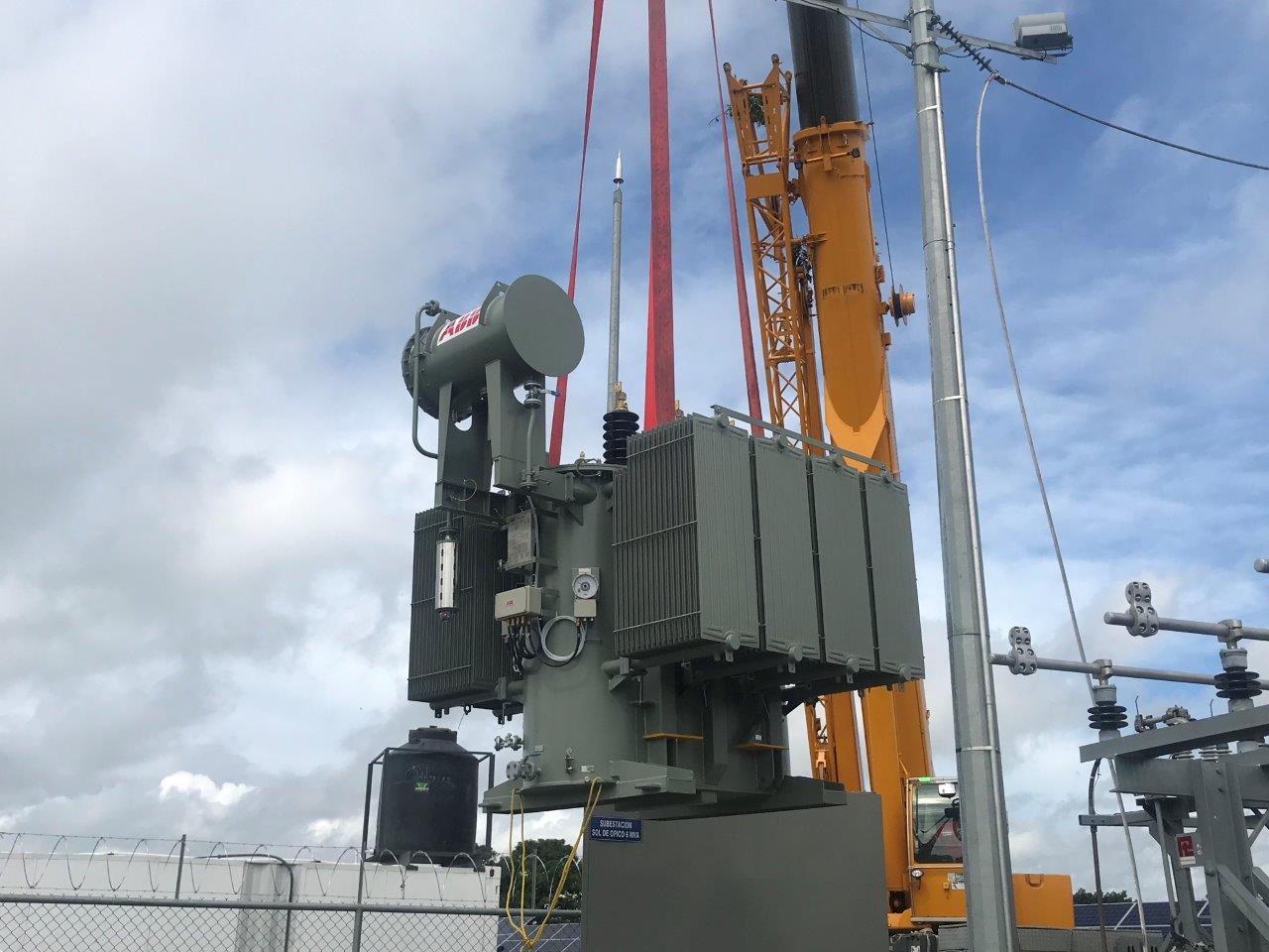 Transformer Installation and Commissioning - 2019 El Salvador (2)